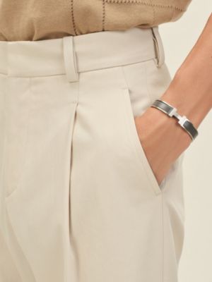 タックパンツ 《パレルモ》, イメージ: 着用例, worn, ビュー4の5
