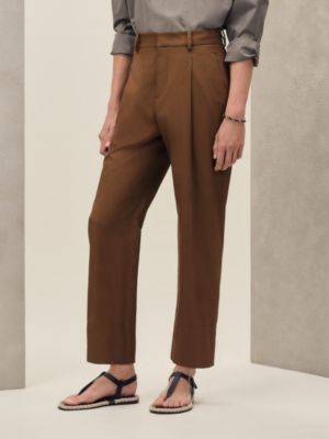 Pleated Palerme pants, View: Worn, worn, view 2 of 5