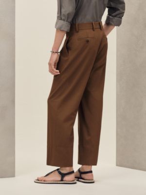 Pleated Palerme pants, View: Worn, worn, view 3 of 5