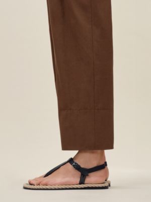 Pleated Palerme pants, View: Worn, worn, view 5 of 5