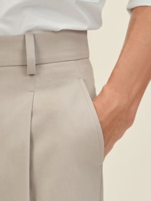 タックパンツ 《パレルモ》, イメージ: 着用例, worn, ビュー4の5