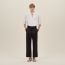 Pleated Palerme pants, café, We will notify you when this product is back in stock