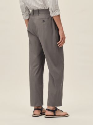 Pleated Palerme pants, View: Worn, worn, view 3 of 5