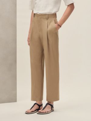 タックパンツ 《パレルモ》, イメージ: 着用例, worn, ビュー2の5