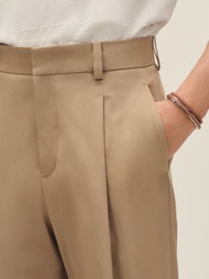 タックパンツ 《パレルモ》, イメージ: 着用例, worn, ビュー4の5