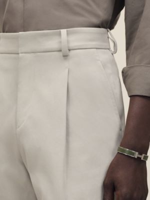 Pleated Palerme pants, View: Worn, worn, view 4 of 5