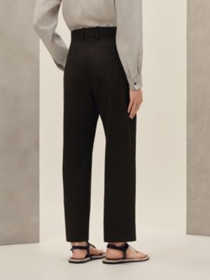 Pleated Palerme pants, View: Worn, worn, view 3 of 5