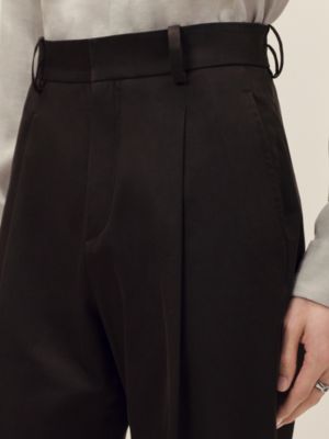 Pleated Palerme pants, View: Worn, worn, view 4 of 5