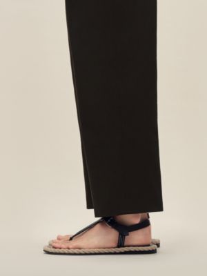 Pleated Palerme pants, View: Worn, worn, view 5 of 5