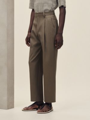 タックパンツ 《パレルモ》, イメージ: 着用例, worn, ビュー2の5