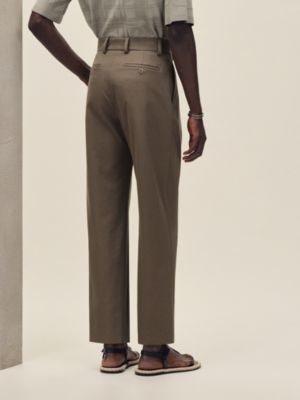 タックパンツ 《パレルモ》, イメージ: 着用例, worn, ビュー3の5