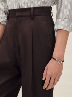 Pleated Palerme pants, View: Worn, worn, view 4 of 5