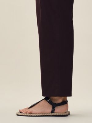 Pleated Palerme pants, View: Worn, worn, view 5 of 5