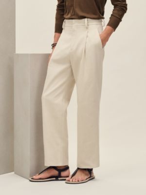 タックパンツ 《パレルモ》, イメージ: 着用例, worn, ビュー2の5