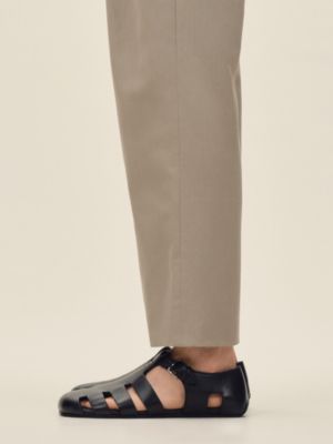 タックパンツ 《パレルモ》, イメージ: 着用例, worn, ビュー5の5