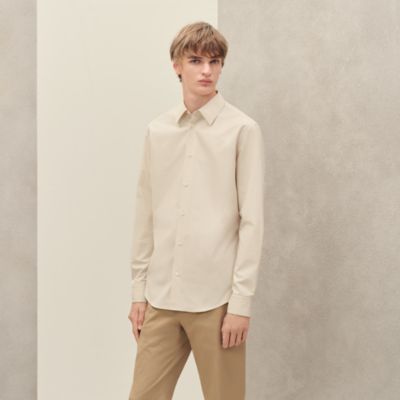 セミスリム - メンズ, ウェア, シャツ | Hermès - エルメス-公式サイト