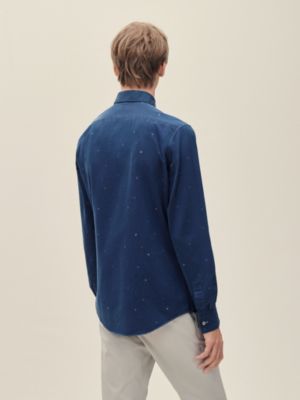 "Calligraphie Equestre Jacquard" Louis衣領合身剪裁襯衫, 檢視: 佩戴, worn, 檢視共3張圖片的第6張