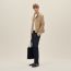 Blouson boutonné, kraft