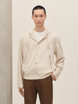 Zipped hooded jacket shirt, View: Worn, worn, view 2 of 6