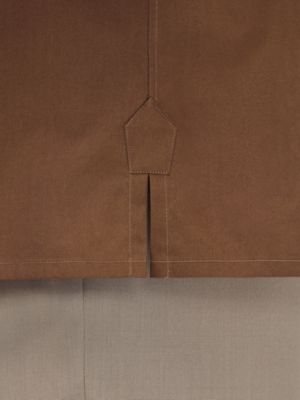 Short-sleeve boxy fit shirt with vareuse collar, View: front, front, view 7 of 7