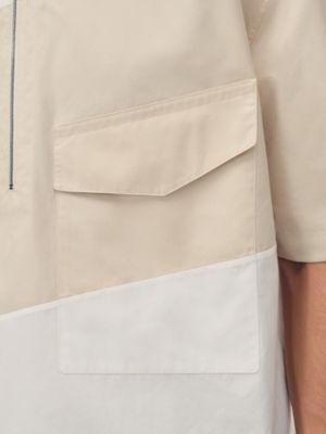 "En diagonale" boxy fit polo shirt, View: Worn, worn, view 5 of 5