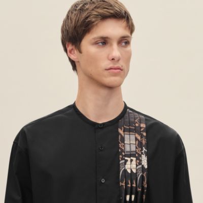 ブラック - ボクシー - メンズ, ウェア, シャツ | Hermès - エルメス
