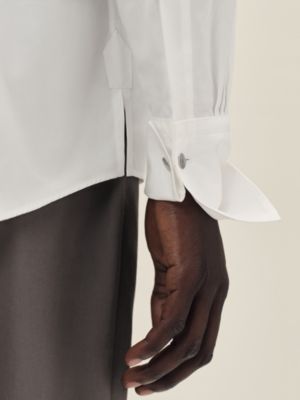 V-neck boxy fit shirt, View: Worn, worn, view 6 of 7