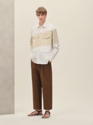 "En diagonale" boxy fit shirt