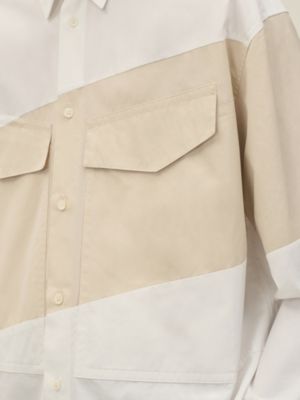 "En diagonale" boxy fit shirt, View: Worn, worn, view 5 of 6