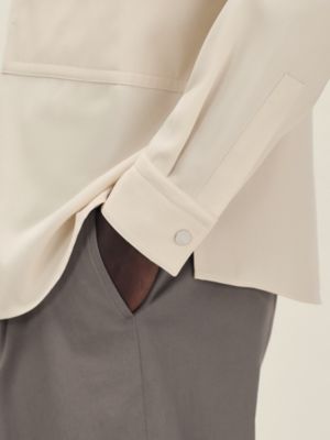 Boxy fit overshirt, View: Worn, worn, view 6 of 6