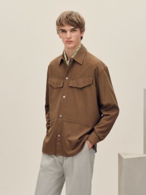 Boxy fit overshirt, View: Worn, worn, view 2 of 6