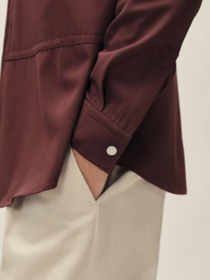 オーバーシャツ ボクシーフィット, イメージ: 着用例, worn, ビュー6の6
