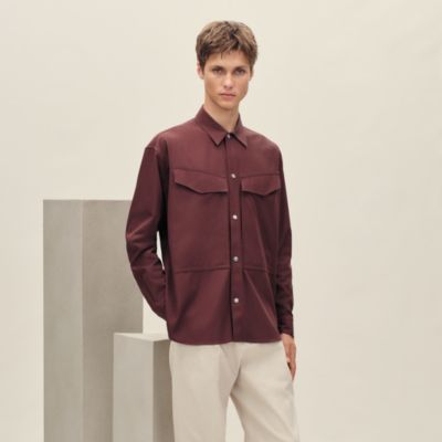 レッド - メンズ, ウェア, シャツ | Hermès - エルメス-公式サイト