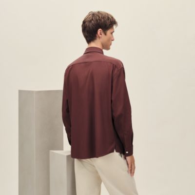 レッド - メンズ, ウェア, シャツ | Hermès - エルメス-公式サイト