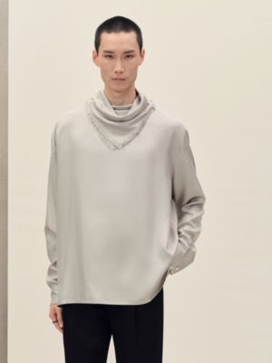 シャツ ボクシーフィット, イメージ: 着用例, worn, ビュー4の7
