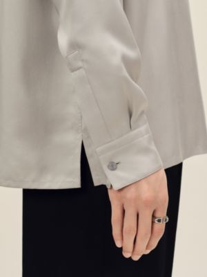 シャツ ボクシーフィット, イメージ: 着用例, worn, ビュー7の7