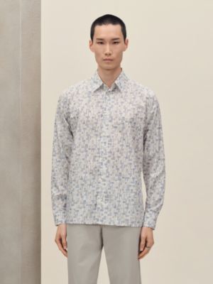 "Metal au Carre" straight cut shirt, View: Worn, worn, view 2 of 5