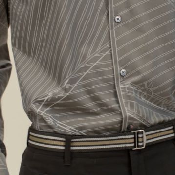 プリントシャツ 《ヴァン・ポルタン・フィネス》 | Hermès - エルメス