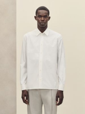 "Eperon d'Or 3D" straight cut shirt, View: Worn, worn, view 3 of 7