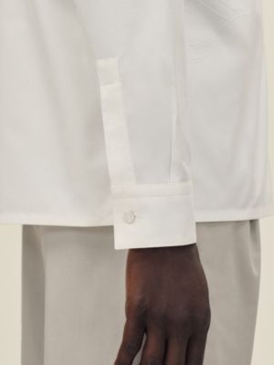 "Eperon d'Or 3D" straight cut shirt, View: Worn, worn, view 6 of 7