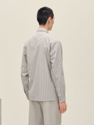 "Eperon d'Or 3D Ray" straight cut shirt, View: Worn, worn, view 4 of 7