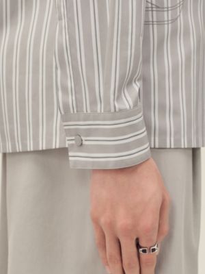 "Eperon d'Or 3D Ray" straight cut shirt, View: Worn, worn, view 6 of 7