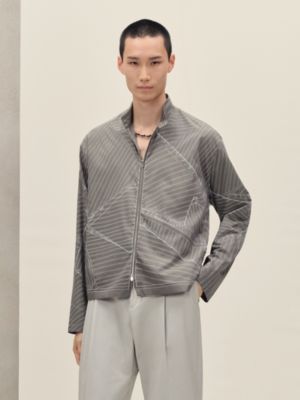 "Vent Portant Finesse" zipped jacket, View: Worn, worn, view 2 of 6