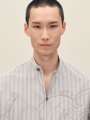 "Eperon d'Or 3D Ray" zipped jacket, View: Worn, worn, view 5 of 7