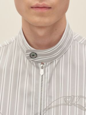 "Eperon d'Or 3D Ray" zipped jacket, View: Worn, worn, view 7 of 7
