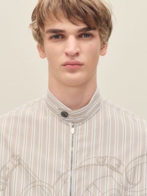 "Eperon d'Or 3D Ray" zipped jacket, View: Worn, worn, view 4 of 6
