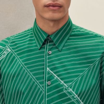グリーン - ストレート - メンズ, ウェア, シャツ | Hermès - エルメス