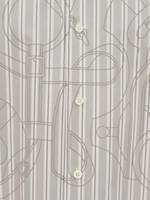 "Eperon d'Or 3D Ray" short-sleeve straight cut shirt, View: front, front, view 5 of 5