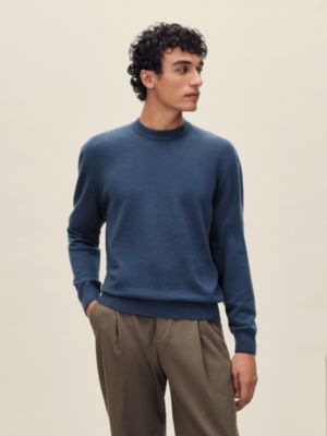ラウンドネックニット 《マイヨン・シェーヌ・ダンクル》, イメージ: 着用例, worn, ビュー2の5