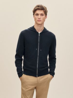 "Maillon Chaine d'Ancre" hooded jacket, View: Worn, worn, view 2 of 5